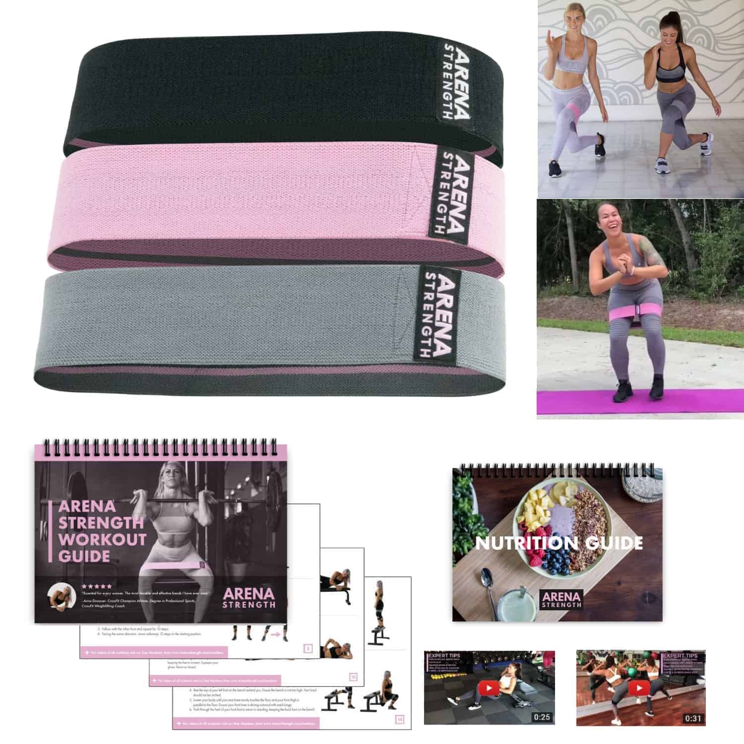 Fabric Booty Bands Arena Strength
