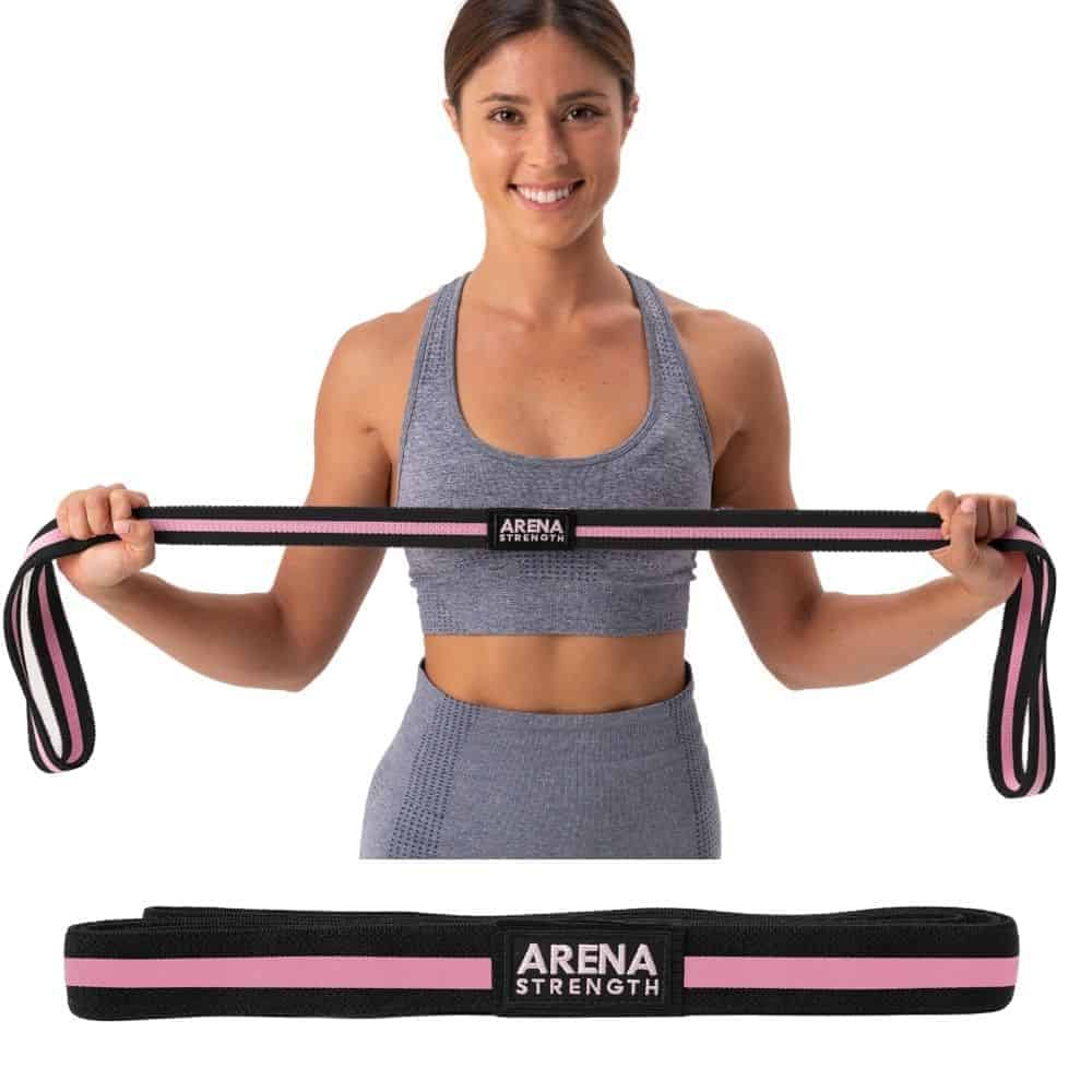 Extra Strength Body Resistance Bands that will NEVER Break or Roll