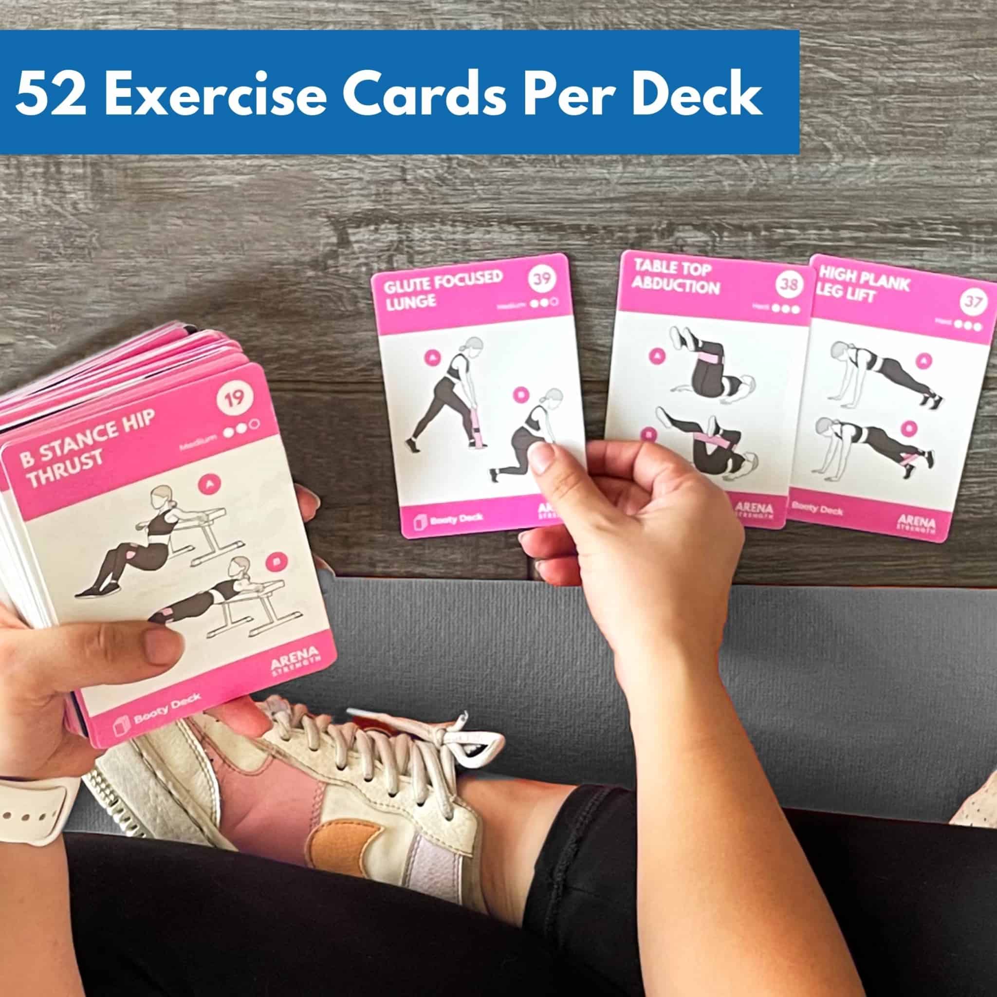 Exercise Card Decks Arena Strength