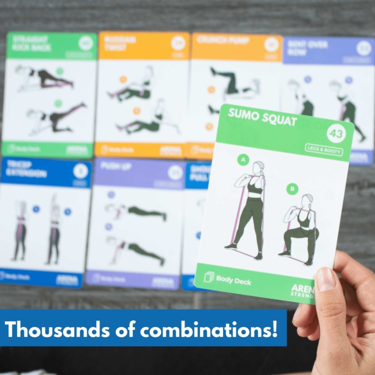 Exercise Card Decks Arena Strength